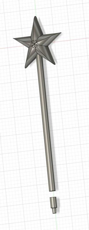 Salt shaker magic wand