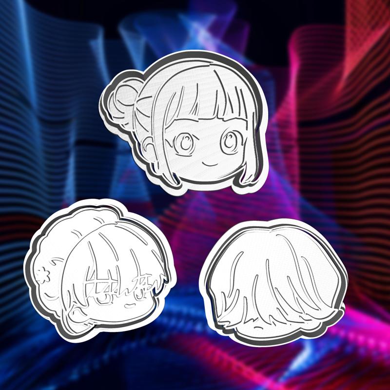 Kpop Demon Hunters - Zoey, Mistery, Baby