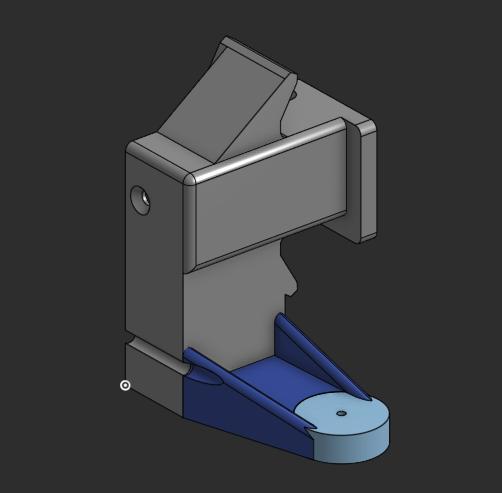 Logitech-Style Full HD Webcam Mount for Elegoo Neptune 4 Max (Left Gantry Integration)