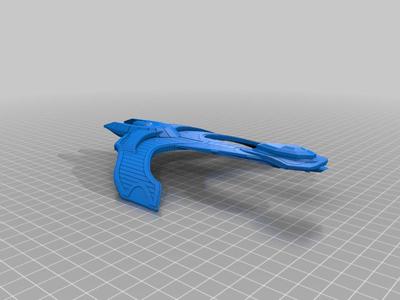Star Trek Klingon Khin'Vagh Class Ship