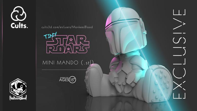 Tiny Star Roars - Mini Mando