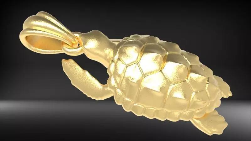 Turtle Pendant Necklace Charm Bracelet Jewelry