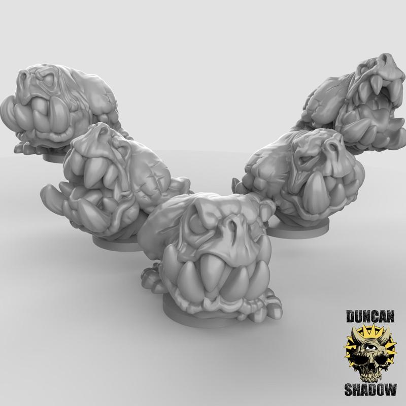 15mm Goblin Hoppers  (Pre Supported)