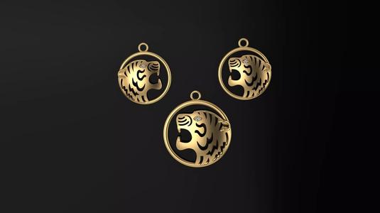 tiger pendant2