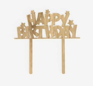 Happy Birthday Cake Topper
