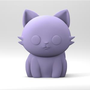 An anime chibi cat in a Funko POP style