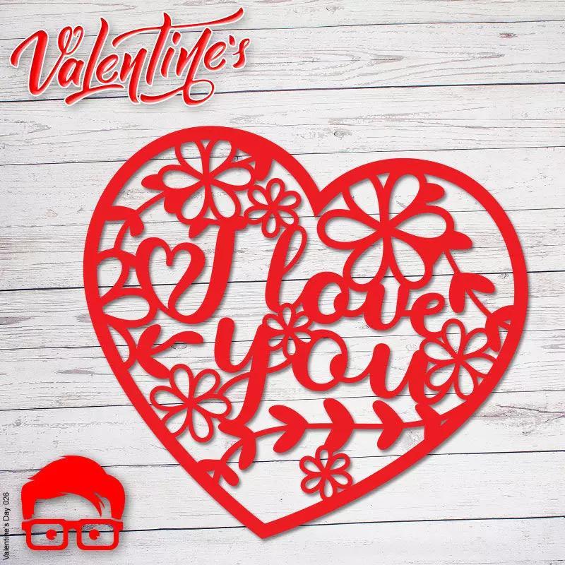 Valentines Day heart ornament gift for your loved one