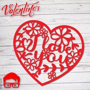 Valentines Day heart ornament gift for your loved one