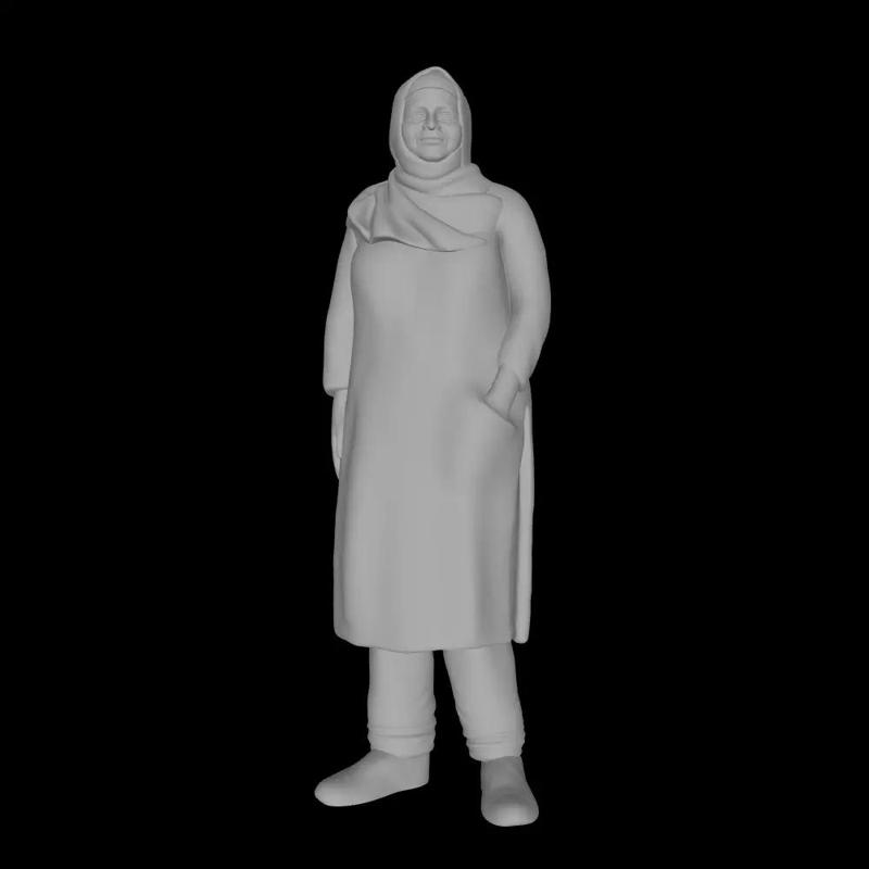 MUSLIM WOMAN IN HIJAB VEIL