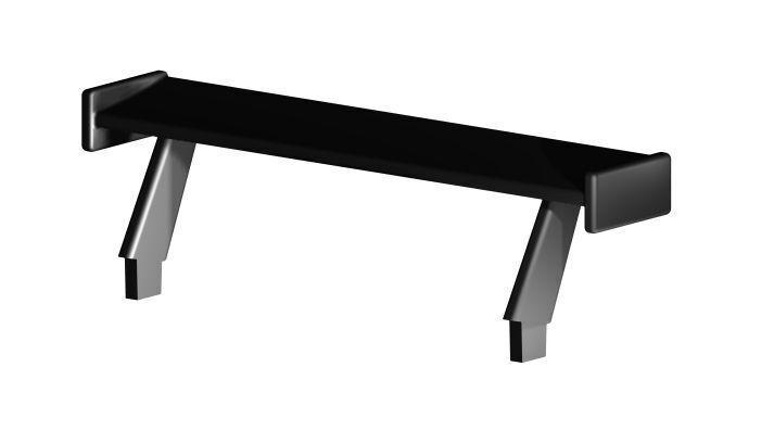 Original molded rear wing for Carrera D132/Evolution BMW M3 GT2