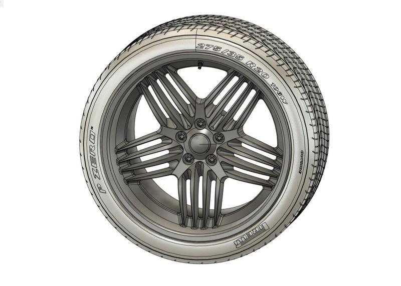 Alpina Dynamic Rims for BMW 645i E63 by Kyosho