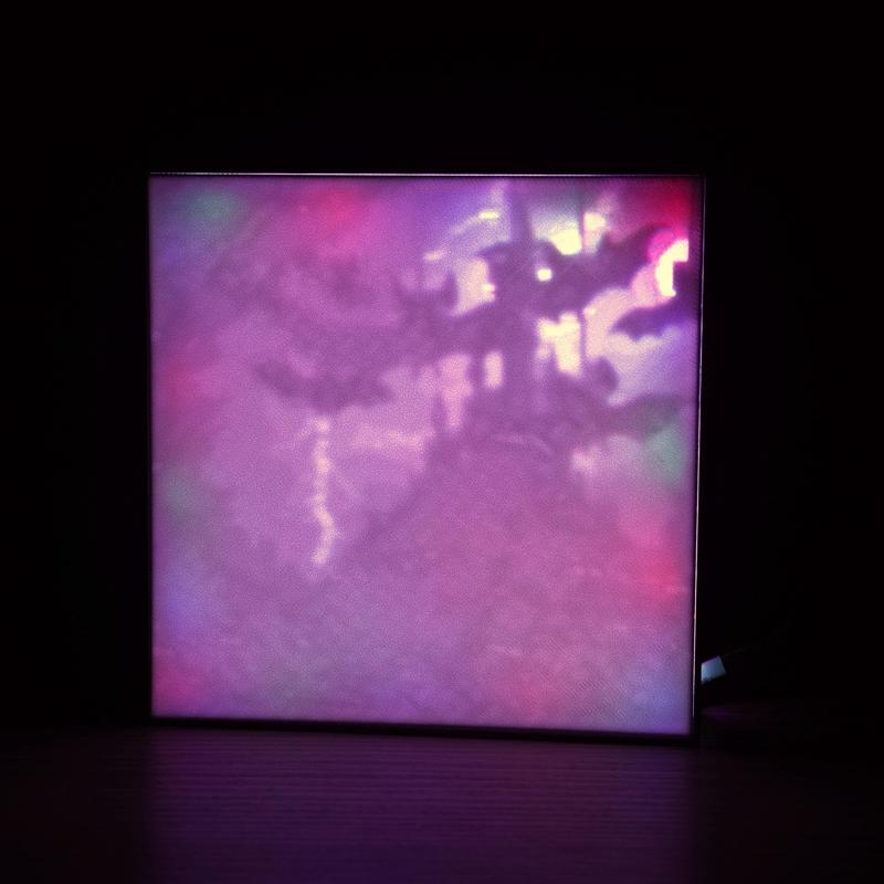 RB Living Halloween bat light box decoration