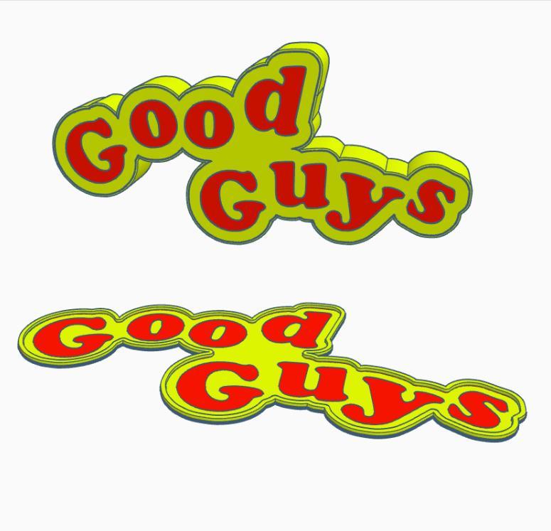 GOOD GUYS Lightbox (2 covers AMS + layered) by MANIACMANCAVE3D