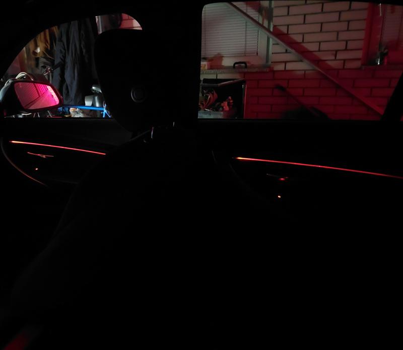 Bmw F30 F31 F80 ambient light strip