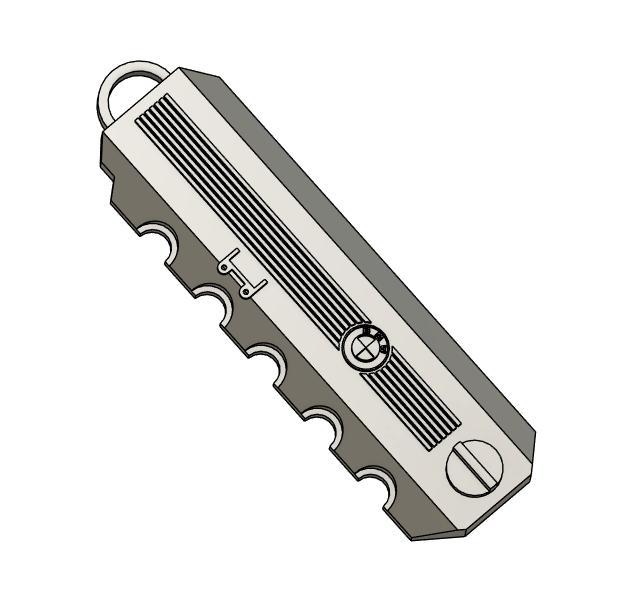 BMW M20pre Valve Cover Keychain