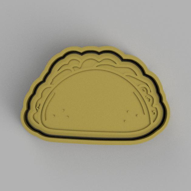 TACO CUTTER + TACO STAMP / TACO CUTTER + STAMP