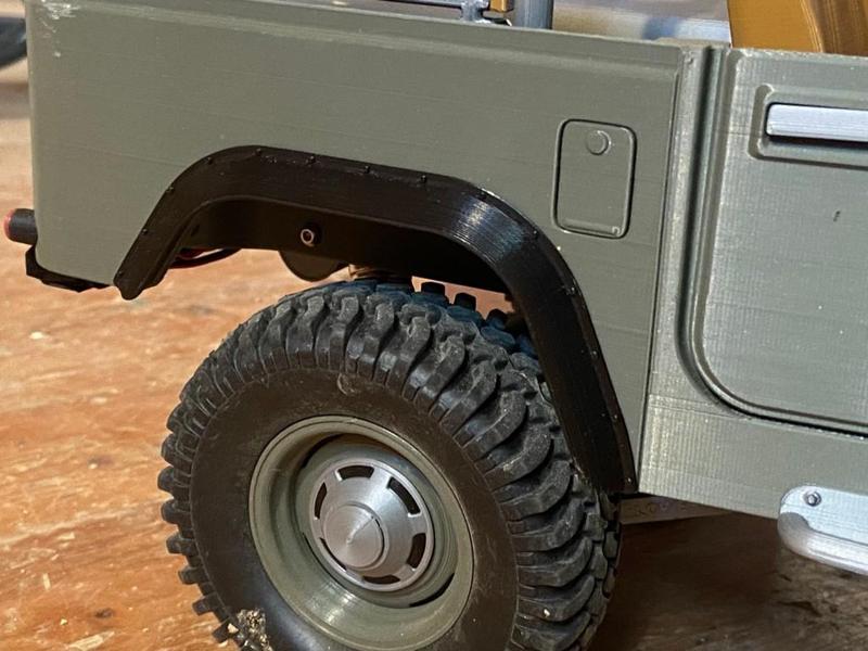 3dsets Bamboo Model 9/10 Rear Fender Flares