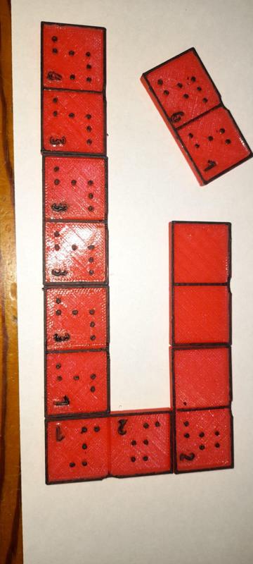 Classic Inclusive Dominoes Game