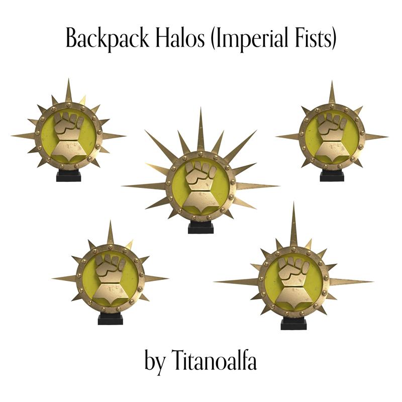 Backpack Halo Imperial Fists