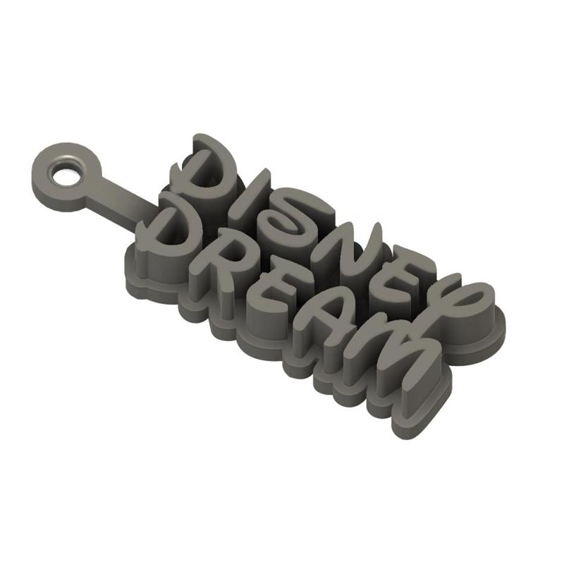Disney Dream Keychain / Keyring