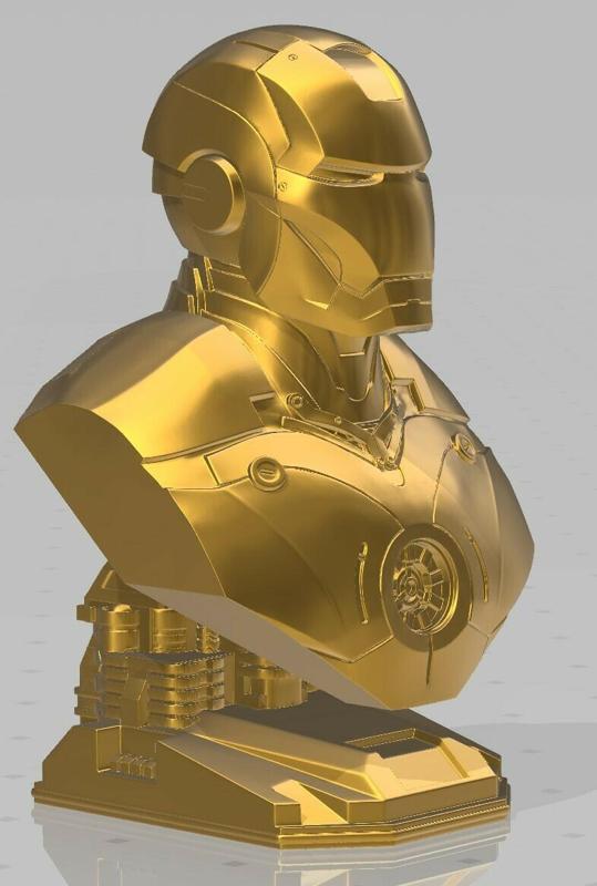 IRON MAN BUST
