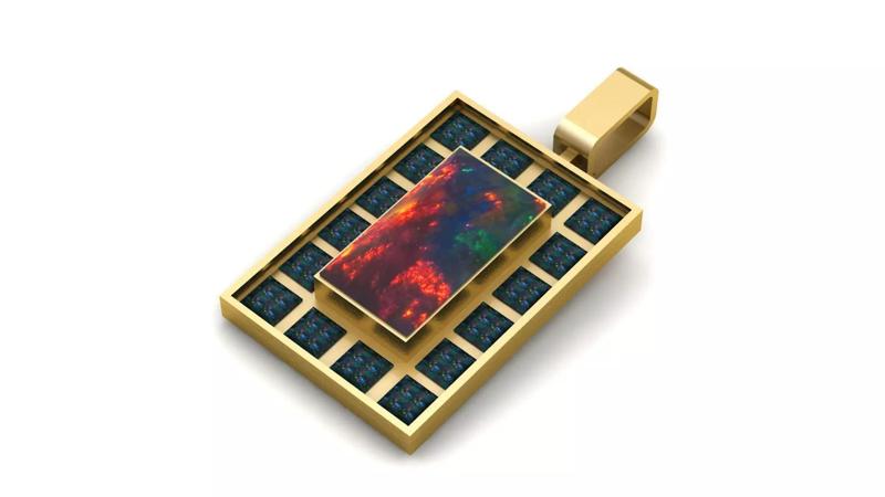 Men And Women Fashion Pendant 3d printable Model