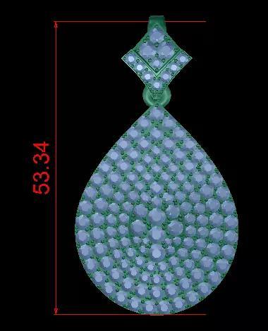 Pear Full Round Diamond