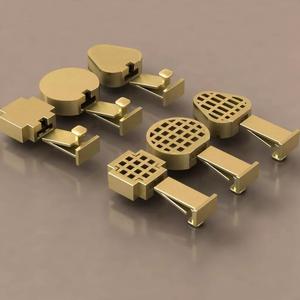 Box Clasp Set for Jewelry 3Shapes Secure Modular Lock