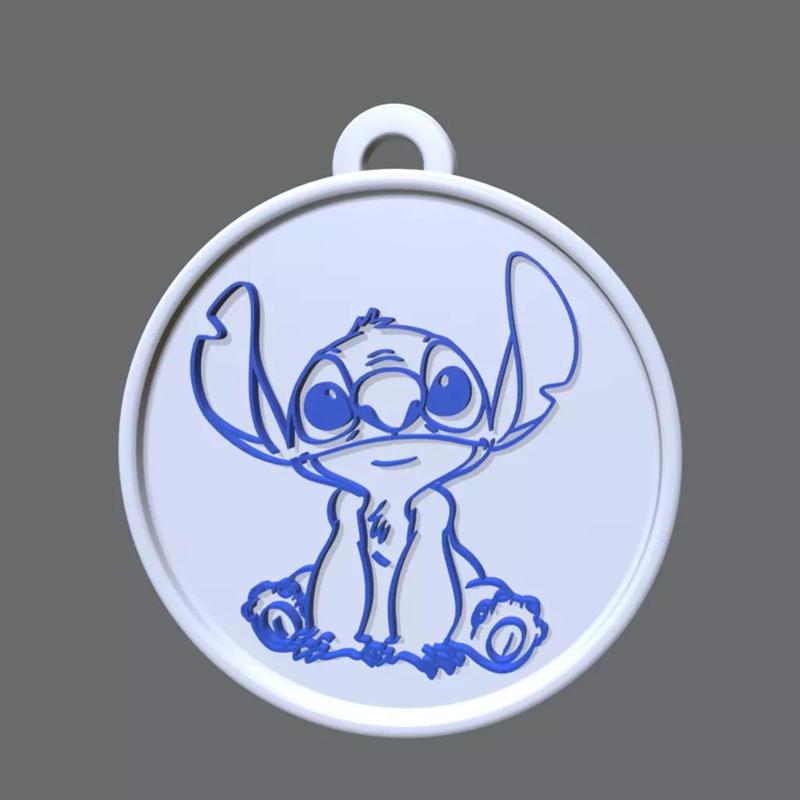 Lilo Stitch keychain