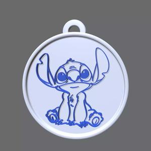 Lilo Stitch keychain