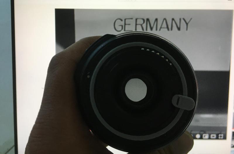 Manual Aperture ring for nikkor 55-200mm (reverse macro)