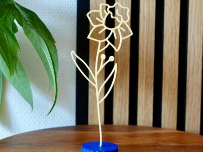 March Birth Flower - Yellow Daffodil