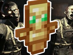 CoD Zombies Totem Keychain - Minecraft
