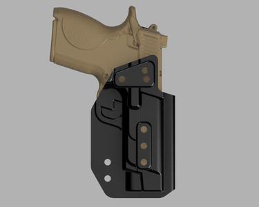SMITH & WESSON CSX 3.1 / 3.6  IWB COMPRESSION MOLD