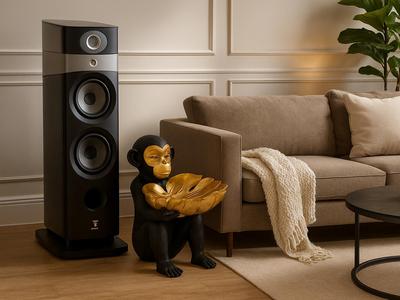 Monkey with bowl as a side table or for keys