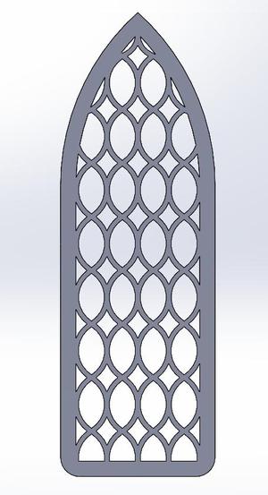 Gothic Lancet Arch Bookmark