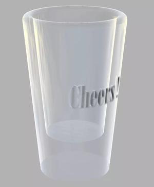 Cheers Shot Glass
