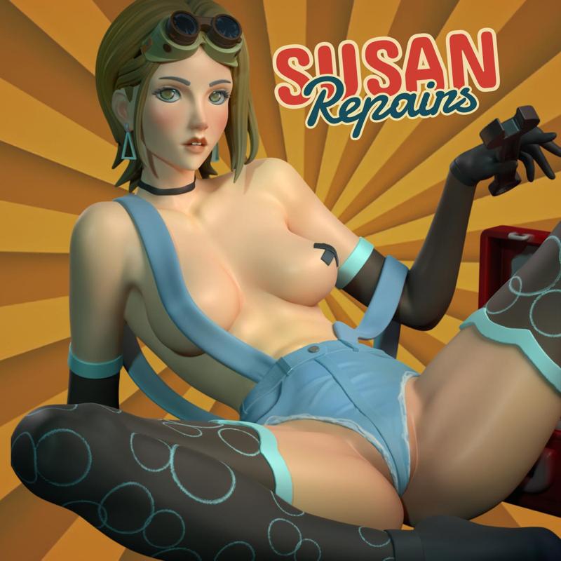 Susan Repairs NSFW + SFW