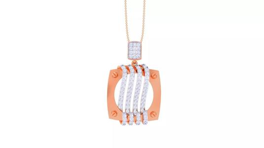 High Jewelry Pendant Earrings Set 3dm stl obj mtl gltf glb