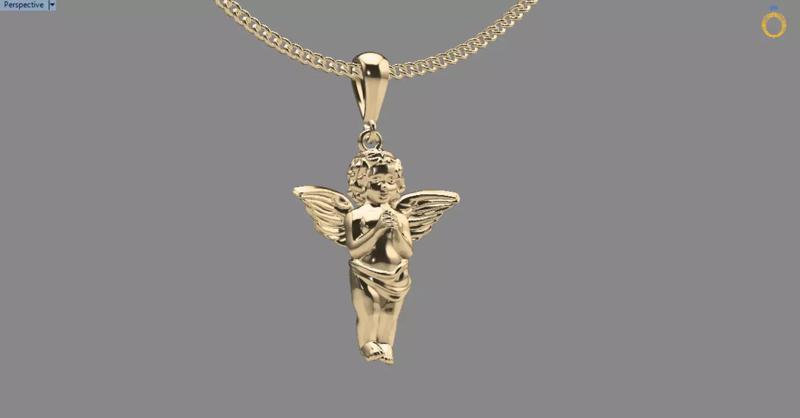 little angel charm