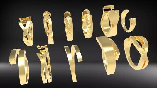 Collection of Various bypass Shanks Rings Jewelry findings