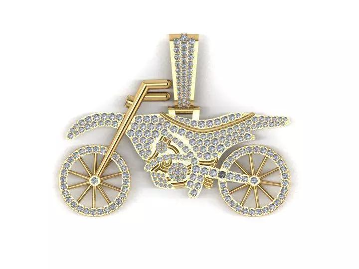 motorbike pendant