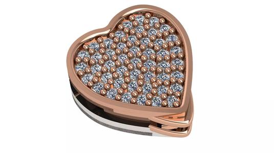 Heart Love Valentine Charm Pendant Necklace