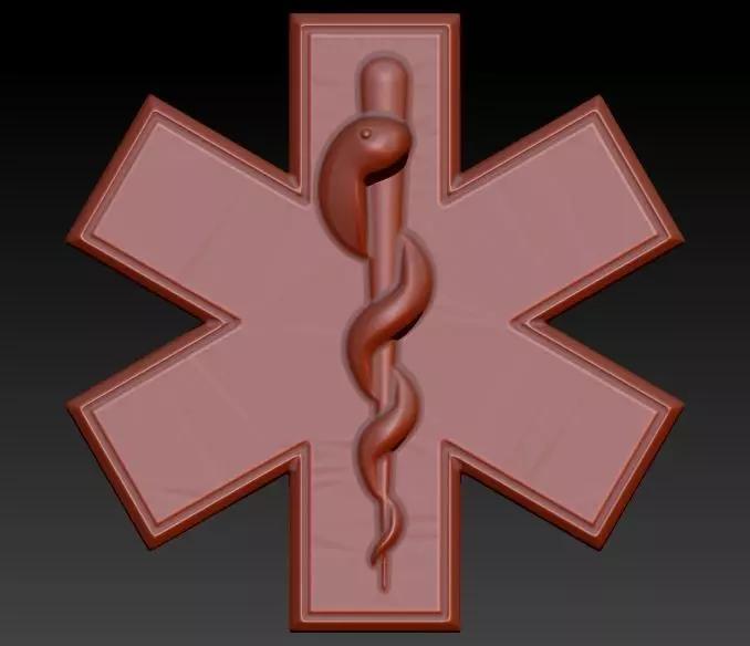 Paramedic Emt Symbol Pendant Charm Jewelry