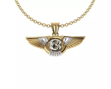 Mens Real Bentley Pendant