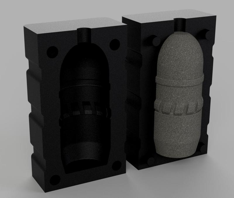 Taginn Round Foam Mold