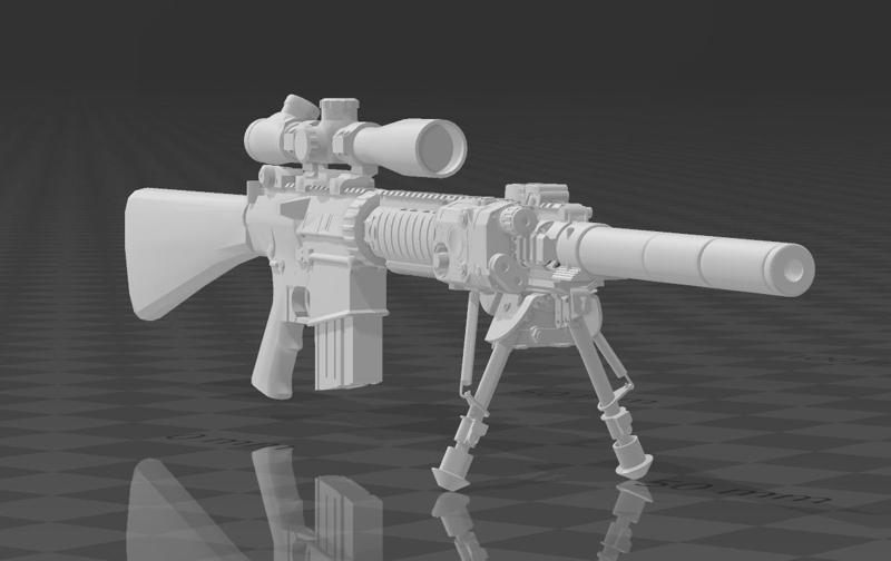 SR25 stoner sniper