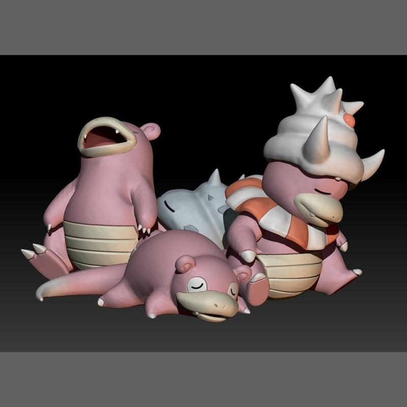 Pokemon Slowpoke Slowbro Slowking