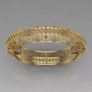Traditional Indian Bangle 3D print model
