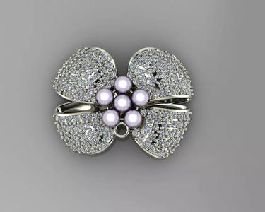 Bow tie pendant